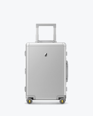 Luggage Level 8 Gibraltar Aluminum Carry on White | WLTZJIU-31