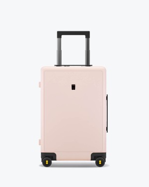 Luggage Level 8 Luminous Textured Collection 20 /24 /28 Carry on Pink | GIKZRPL-97